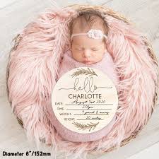 Birth Announcement Baby Announcement Name Sign Wood Sign Etsy Newborn Announcement Baby Signs Baby Announcement