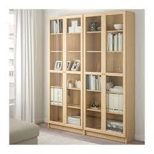Black Billy Bookcase With Glass Doors Billy Oxberg Bookcase Black Brown Glass 63x11 3 4x79 1 2 Ikea Shelves Glass Shelves Kitchen Glass Shelves Ikea