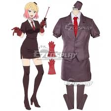 Cathy angels of death scenes episode 5. Angels Of Death Satsuriku No Tenshi Cathy Catherine Ward Uniform Outfit Dress Anime Manga Game Cosplay Costume E001 Aliexpress