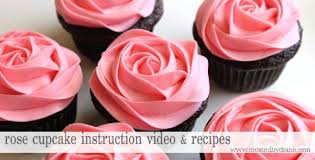 To make a rose cake decorating. How To Frost A Rose On A Cupcake Video Created By Diane