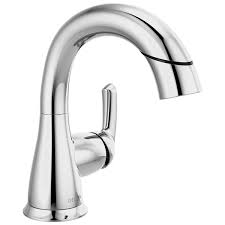 As simple as a single handle bathroom faucet may seem, it can be tricky to install. Single Handle Centerset Pull Down Bathroom Faucet 15765lf Pd Delta Faucet