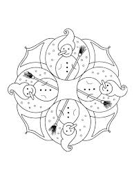 Kis Mevsimi Mandala 7 Okul Oncesi Etkinlik Kutuphanesi Madamteacher Com Boyama Sayfalari Mandala Boyama Kitaplari