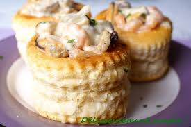 Delicieusement Simple Vol Au Vent Aux Crevettes Et Aux Moules Vol Au Vent Recette Croustade Aux Fruits