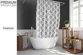 Bath Curtain Mockup Pack In 2020 Mockup Free Psd Psd Mockup Template Mockup Photoshop