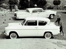 The ford anglia 105e was introduced on 30 september 1959 with sales started in 1960. Anglia 105e Phil Seed S Virtual Car Museum