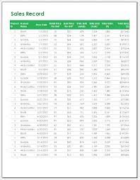 The vertex42™ collection of financial spreadsheets includes templates designed specifically for small business owners. Product Sales Record Sheet For Excel Word Excel Templates