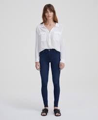 the farrah skinny in revolution ag jeans official store