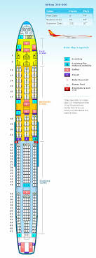 Described Airbus 340 Seating Chart Stunning Airbus A340