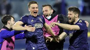 Rb leipzig fc red bull salzburg sporting clube de portugal zenit football club. Europa League News Orsic Hat Trick Sends Spurs Out Of Europa League At Hands Of Dinamo Zagreb Eurosport