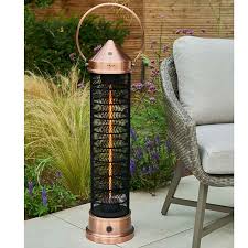 From 27p per hour to run. Kettler Kalos Copper Lantern Patio Heater In 3 Sizes
