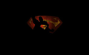 Dark superman logo by seanflow on deviantart. Hd Wallpaper Black Superman Hd Superman Logo Cartoon Comic Wallpaper Flare