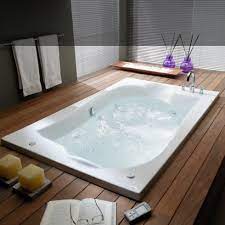 Viel entspannter als eine nacht auf der couch mit ihrem partner zu verbringen, ist nur ein gemeinsames bad in der badewanne. Banos10 Rechteckbadewanne Duet 180x110 Doppelbadewanne Verschiedene Massagesyteme Baederdesign Info