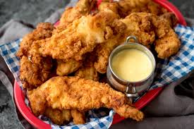 Place chicken and buttermilk in a sealable plastic bag and toss tenders to coat. Buttermilk Chicken Recipe With Honey Mustard Mayo