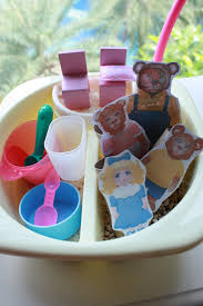 It is a story about goldilocks and the three bears. 10 Activity Ideas For Goldilocks And The Three Bears Playhood