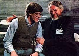Director David Cronenberg With Actor Patrick Mcgoohan During A Break While Filming Scanners 1981 Alone In The Dark The Magnificent Seven Actors