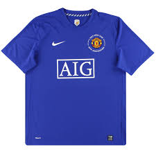 The manchester united shirt sponsor from 2008 to 2009 was aig. 2008 09 Manchester United Nike Third Shirt S Zu Verkaufen 287634 403