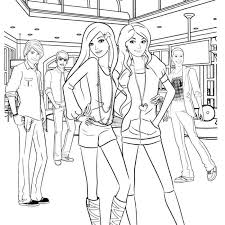 Barbie Life In The Dreamhouse Coloring Pages Barbie Coloring Pages Barbie Coloring Cute Coloring Pages