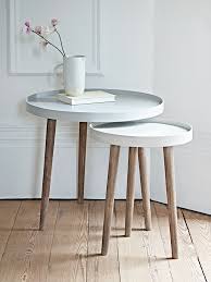 Lina Side Tables Grey Coffee Table Side Tables Uk Scandinavian Furniture