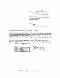 Certificate of acknowledgement, certificate of acknowledgment, notarial certificate, notarial deed, notary's certificate. Exhibit103fifthamendment