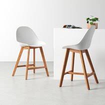 Couture cicely acrylic bar stool. Modern Plastic Acrylic Bar Counter Stools Allmodern