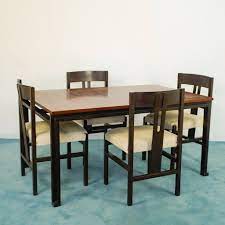 Who can resist the unbeatable combinations below? Dining Table Chairs Set By Angelo Mangiarotti 1960s Set Of 5 For Sale At Pamono