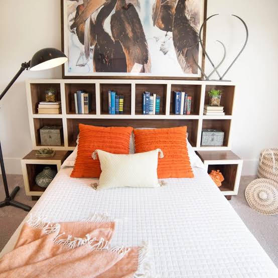 How to Make a Headboard With Storage | HGTV