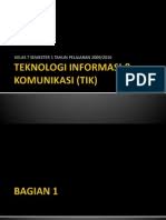 Materi tik kelas 7 : Materi Tik Kelas 7 Bagian 1