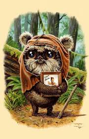Wicket The Ewok Star Wars Artwork Star Wars Art Star Wars Geek