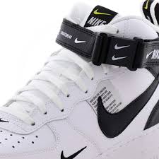 Nike Air Force 1 Mid 07 Black And White Nike Air Force 1 Mid 07 Lv8 White Black Tour Yellow Nike Air Force Nike Air Nike