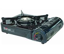 This is a single burner butane stove that works very well. Max Burton Tabletop Burner Barbecuebible Com