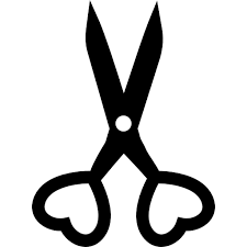 Kitchen tools and equipment images of hearts. Tool Heart Hearts Cutting Tools Scissors Tools And Utensils Cut Heartbeat Scissor Icon