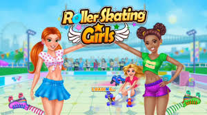 Roller Skating Girl Street Dance Battle Learn Play Fun Roller Sk Fun Games For Kids Games For Girls Dj Track