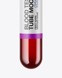 Download Blood Test Tube Mockup In Jar Mockups On Yellow Images Object Mockups