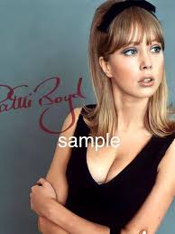 Amazon.co.jp: Patty Boyd Sign Photo George Harrison Eric Clapton : Office  Products