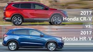 See all car buying tips, news & features ». 2017 Honda Cr V Vs 2017 Honda Hr V Technical Comparison Youtube