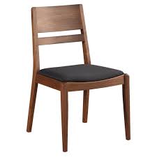 Moe S Home Collection Figaro Side Dining Chair Set Of 2 Black Dining Chairs Side Chairs Dining Walnut Dining Chair
