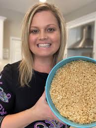 Microwave ONE SERVING of Rice krispie