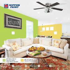 Aplikasi cat dinding warna spring vigor / hijau bolu pandan (np bgg 1681 d) dengan sentuhan furniture minimalis seperti ini, dapat membuat kesan yang berbeda pada rumah anda. Tidak Terasa Hari Lebaran Sudah Nippon Paint Indonesia Facebook