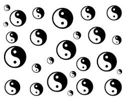 Black And White Signs With Words Printable Black And White Art 8x10 Yin Yang Signs Black And White Artwork White Art Yin Yang
