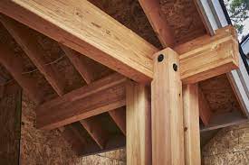 An engineered wood beam is a wood product or assembly designed to replace traditional structural lumber. Rosboro X Beam Glulam Superior Engineered Wood Products
