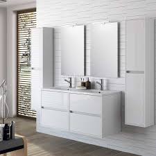 muebles project wasmeubel 120cm hoogglans wit sk12020 sanitairkamer nl modern badkamerontwerp design badkamer badkamer modern