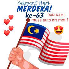 Sempurnakan kemenangan dengan saling memaafkan, sambut hari raya dengan penuh kesucian. Selamat Menyambut Hari Kemerdekaan Muss Auto Art Motif Facebook