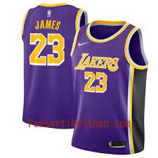 24 los angeles lakers trikot in den nba lakers. Nba Los Angeles Lakers Trikot Lebron James 23 2018 19 Nike Lila Swingman Herren