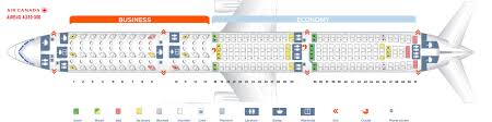 A330 300 Seat Map Color 2018