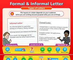 Difference between formal and informal letter. Writing Formal And Informal Letters Isp20152016stage11