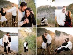 Autumn Lakeside Couples Photos Hill Park Park Photos Photo
