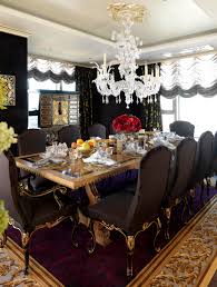 1.1 aqua blue with accent wall. Dining Room Designs La Maison Sophia