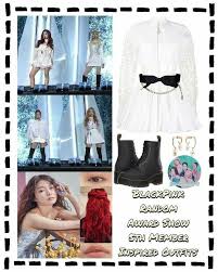 Pin By Yoonmi On Black Pink Fashion Kpop Fashion Outfits Monochromatic Fashion Kpop Fashion