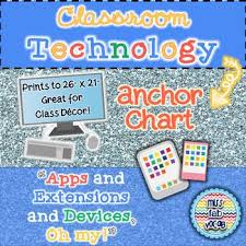 Classroom Technology Anchor Chart