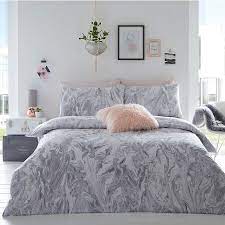 Buy top selling products like intercon wolf creek bedroom furniture collection and beckley bedroom furniture collection in rustic white. Debenhams White Bed Set Queen Bedding Sets Marble Bedding